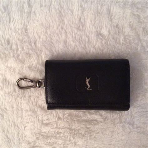 ysl keychain wallet|ysl wallet price.